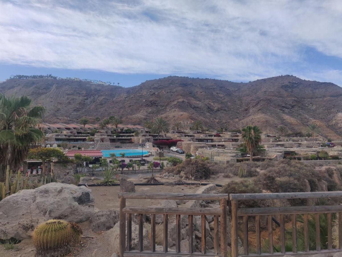 Casa Holmston, Duplex Villa With Hot Tub In Anfi Tauro Topaz Mogán 外观 照片
