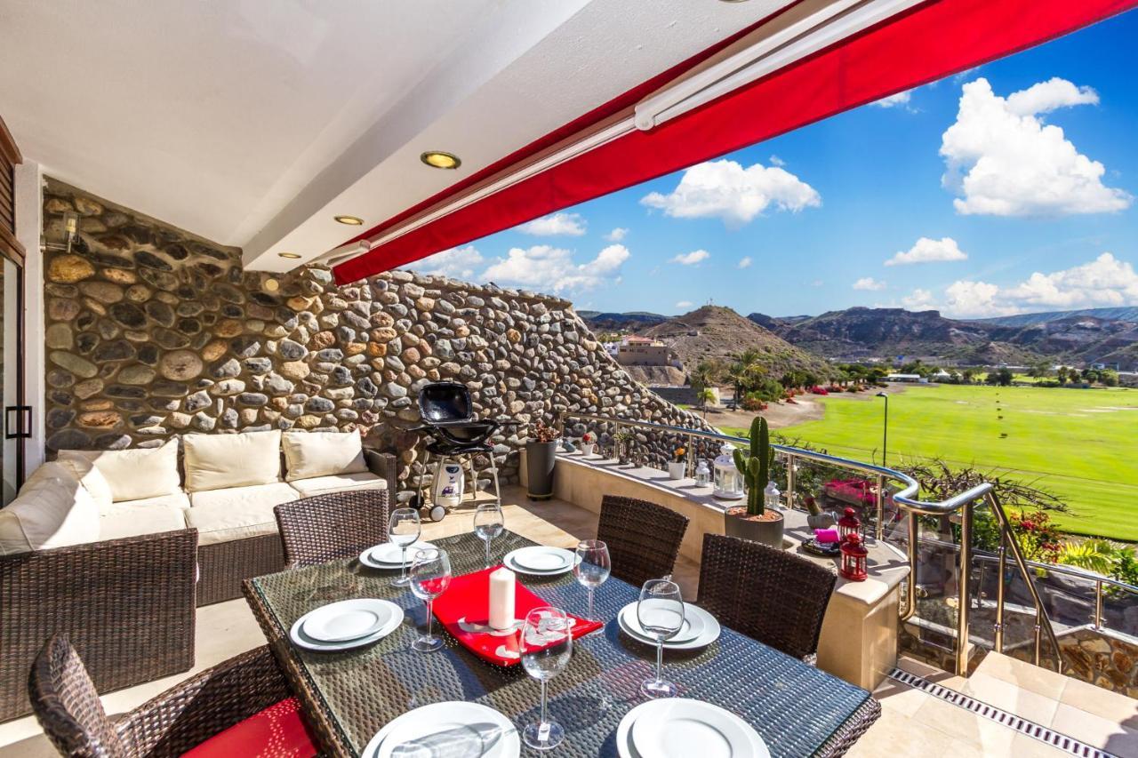 Casa Holmston, Duplex Villa With Hot Tub In Anfi Tauro Topaz Mogán 外观 照片