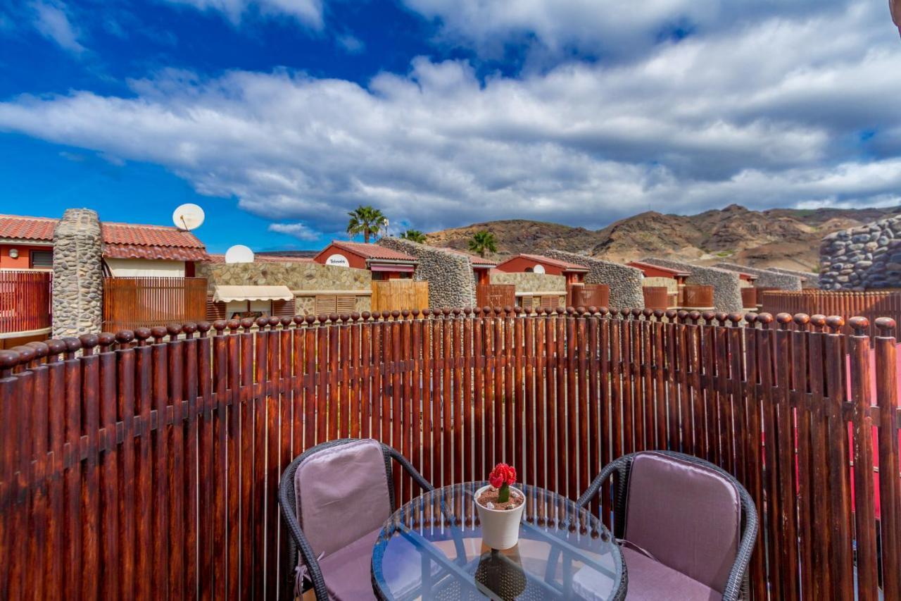 Casa Holmston, Duplex Villa With Hot Tub In Anfi Tauro Topaz Mogán 外观 照片